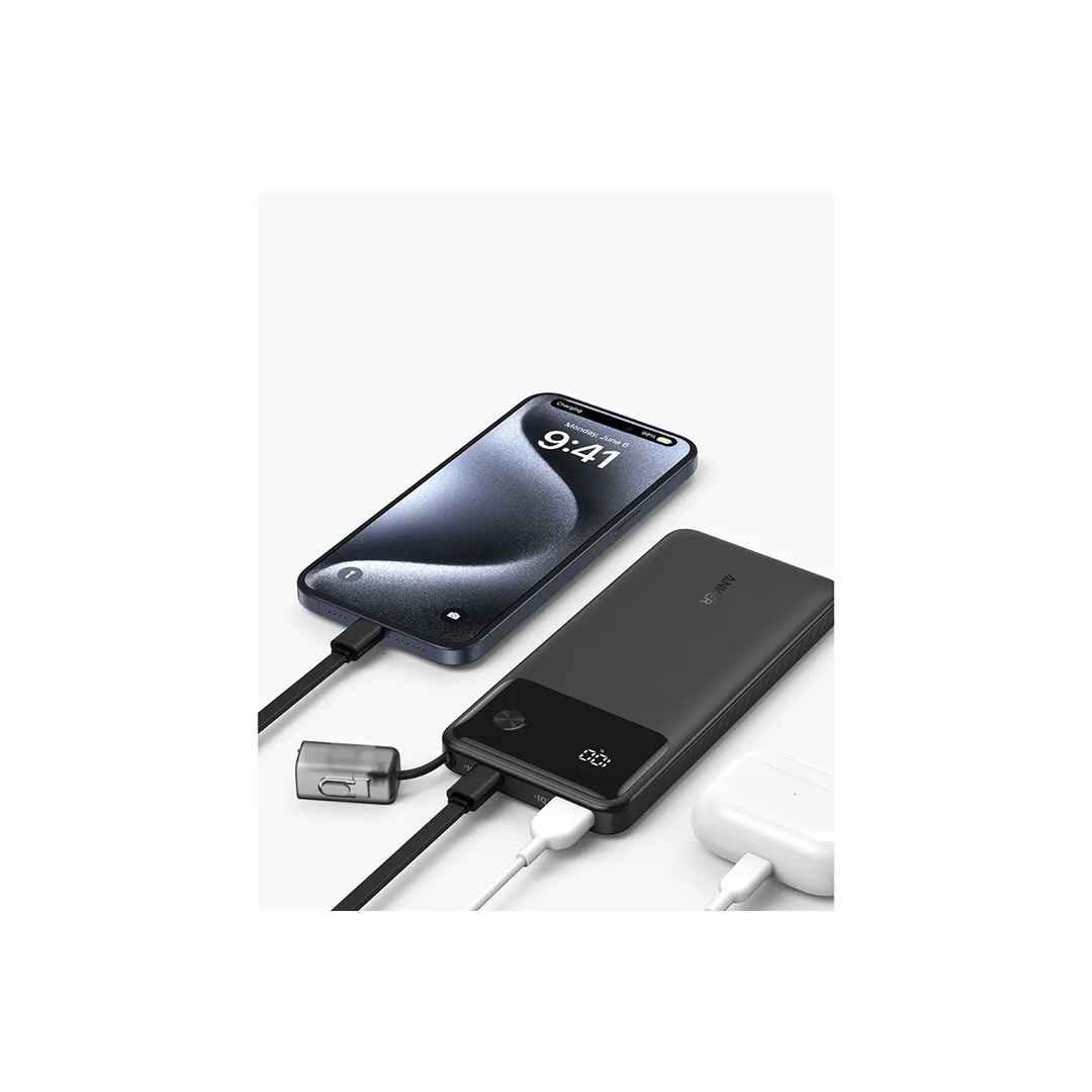 Anker Powercore 10000mAh 22.5W Portable Charger with USB C Cable Power Bank in Qatar Anker Powercore 10000mAh 22.5W Portable Charger with USB C Cable Power Bank in Qatar